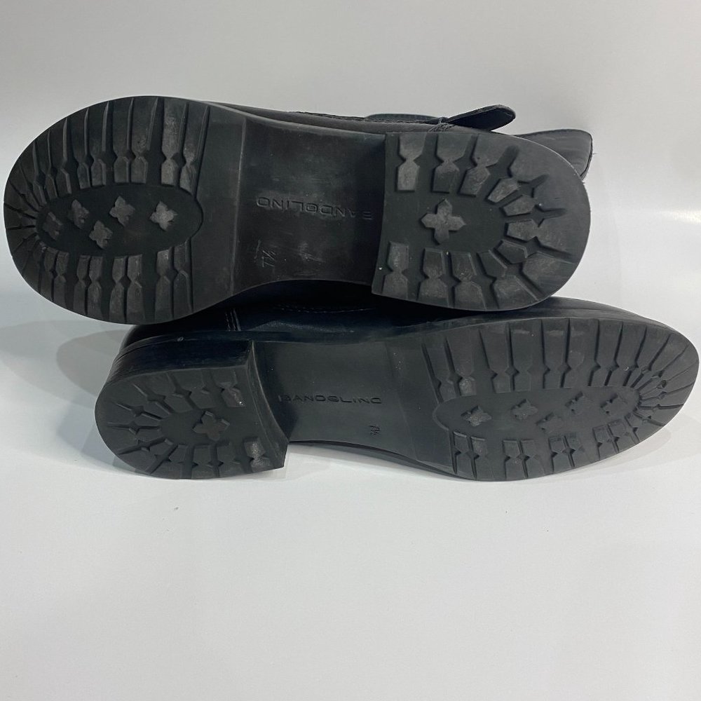 Bandolino Women's Tisdale Boot Size 7.5, Black Leather, Mid-Calf - Picture 9 of 11